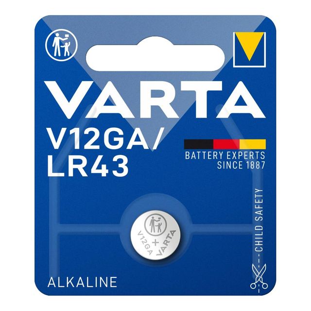 VARTA PILA V12GA / LR43 BL1/10PZ