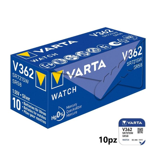 VARTA V362 WATCH/SR58