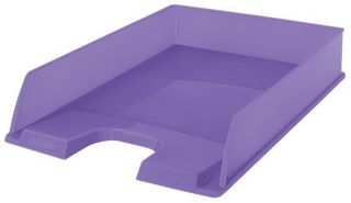 VASCHETTA PORTA DOCUMENTI/CORRISPONDENZA DA SCRIVANIA A4 VIOLA LAVANDA