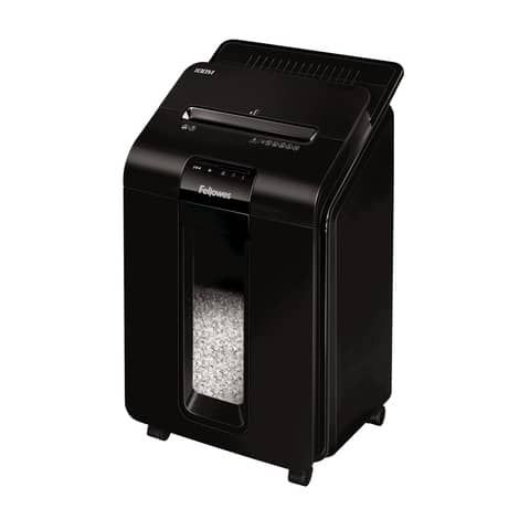 Fellowes AutoMax 100M - Distruggidocumenti - taglio mini - 4 x 10 mm - P-4, T-4