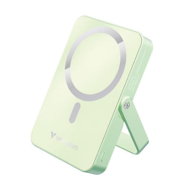 VERBATIM POWER BANK MAGNETICO CON SUPPORTO 10.000mAh MAG SAFE RICARICA WIRELESS…