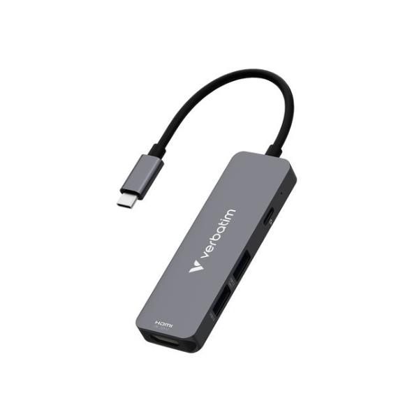 VERBATIM USB C MULTIPORT HUB 4 PORTE