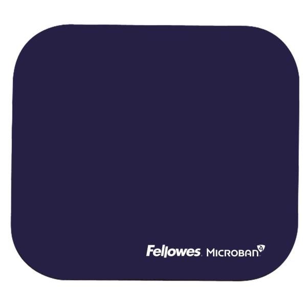 Fellowes Mouse Pad with Microban Protection - Tappetino per mouse - navy blue