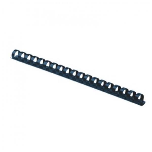 Fellowes Plastic Comb - 19 mm - 21 anelli - A4 (210 x 297 mm) - nero - 100 pezzi pettine per la rilegatura in plastica - per Fellowes Galaxy 500, Orion 500, Pulsar+ 300, Quasar+ 500, Star+ 150, Starlet 2+