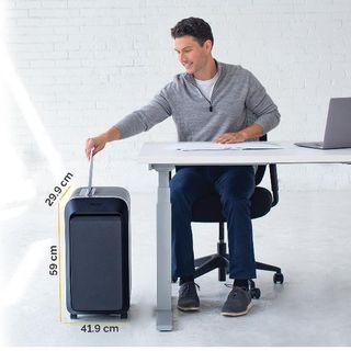 Fellowes Powershred LX221 - Distruggidocumenti - Micro-Cut - 2 x 12 mm - P-5