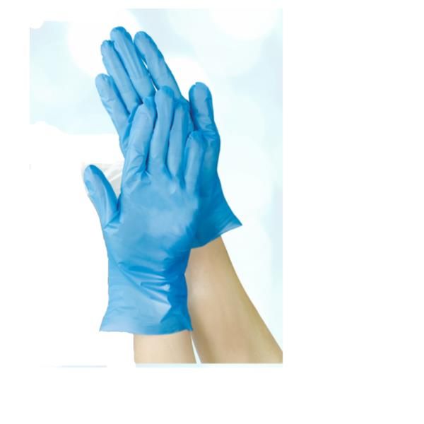 VIVA GUANTI IN TERMOPLASTICA MISURA LARGE BLU CONF 200 Pz.