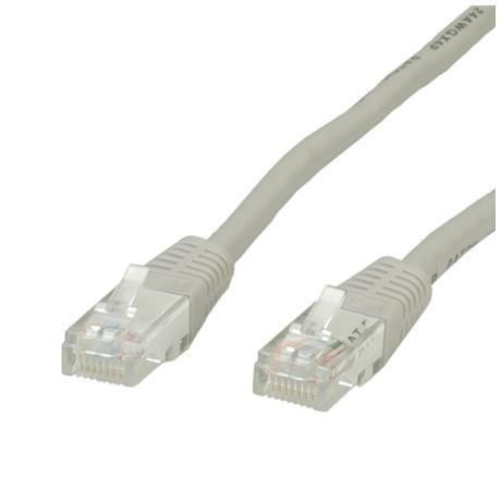 Value - Cavo patch - RJ-45 (M) a RJ-45 (M) - 5 m - UTP - CAT 6 - grigio