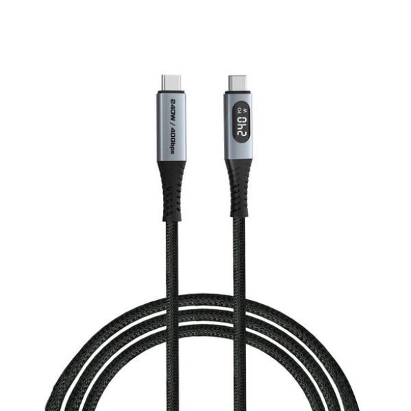 Verbatim Cavo USB4 40Gbps 240W 120CM DISPLAY
