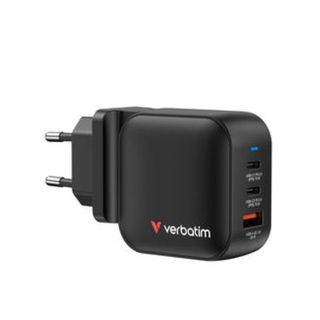 Verbatim Mini caricatore da muro GAN 3 porte 70W