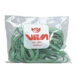 Viva - Elastici - 0.8 cm x 18.5 cm - 100 g - verde