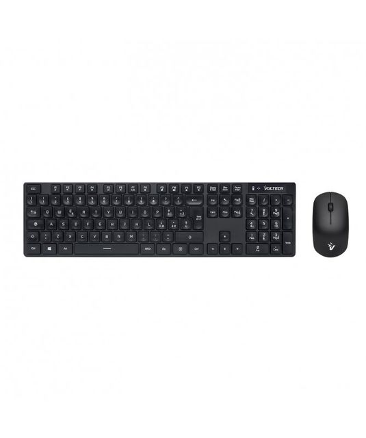 Vultech Kit Tastiera e Mouse Wireless
