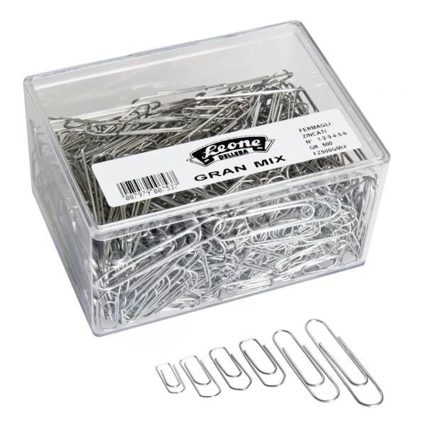 Fermagli Leone Dell'Era filo zincato ritrafilato Gran Mix misure assortite zinc…