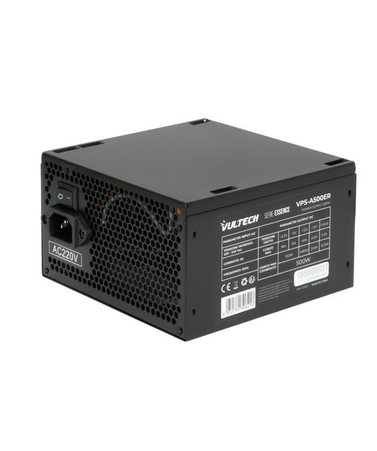 Vultech VPS-A500ER alimentatore per computer 500 W 24-pin ATX ATX Nero