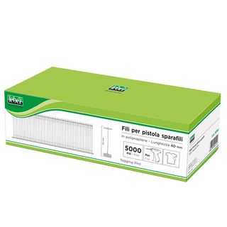 Fili per sparafili Lebez 5260 - 6,5 cm - trasparente - Lebez - conf. 5000 pezzi
