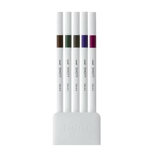 Fineliner Emott - tratto 0.4 mm - colori assortiti vintage - Uni Mitsubishi - c…