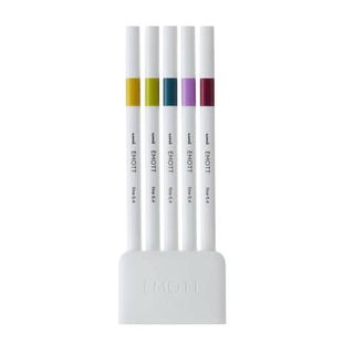 Fineliner Emott - tratto 0.4 mm - colori assortiti retrò - Uni Mitsubishi - con…