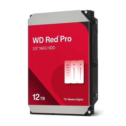 WESTERN DIGITAL RED PRO HDD 12TB NAS 3.5" SATA III BUFFER 512MB 7.200rpm