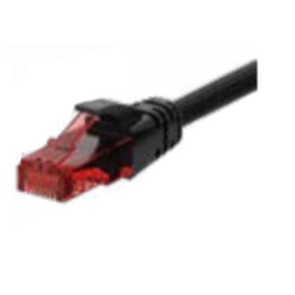 WP - Cavo patch - RJ-45 (M) a RJ-45 (M) - 50 cm - UTP - CAT 6 - nero