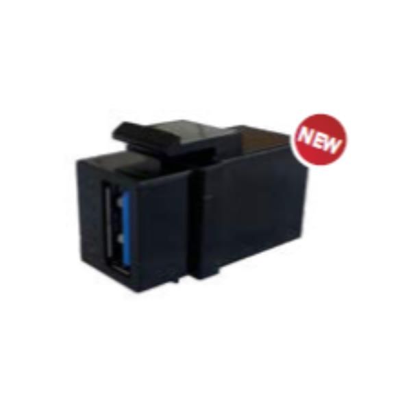 WP EUROPE ACCOPPIATORE USB KEYSTONE NERO