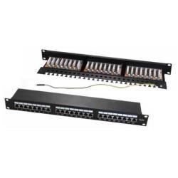 WP EUROPE PANN.1U CON 24 RJ45S CAT.6A NERO