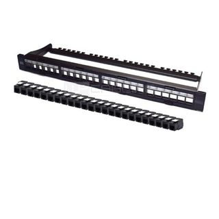 WP EUROPE PANN.1U CON 24 RJ45U CAT.6 NERO