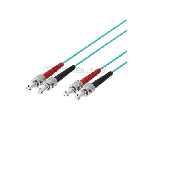 WP EUROPE PATCH 2FO OM3 2ST/2ST AQUA 10M