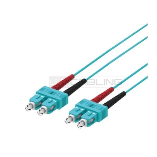 WP EUROPE PATCH 2FO OM3 LCD/2ST AQUA 0.5M