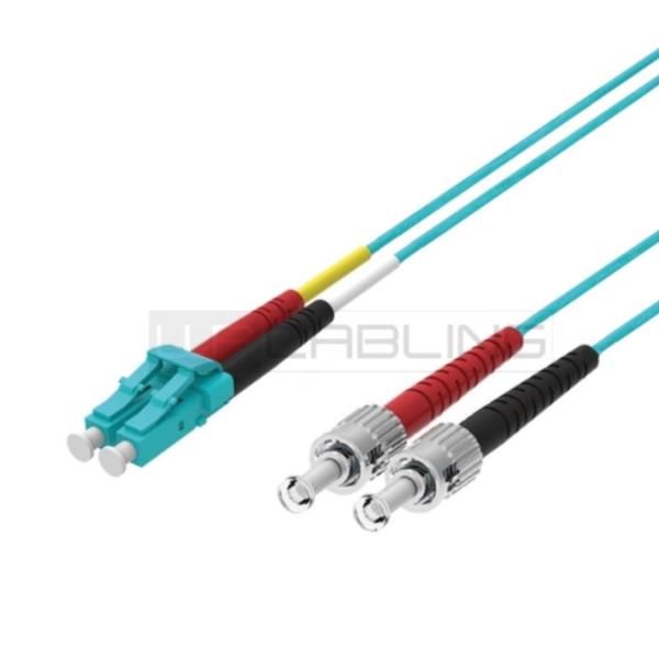 WP EUROPE PATCH 2FO OM3 LCD/2ST AQUA 0.5M