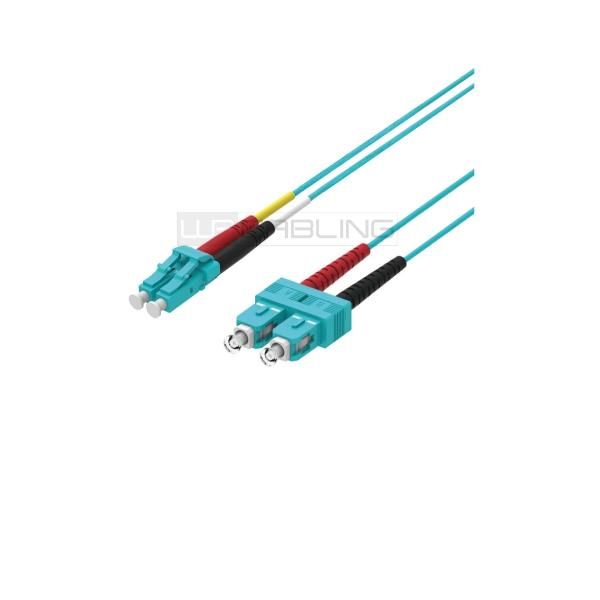 WP EUROPE PATCH 2FO OM3 LCD/SCD AQUA 7.5M