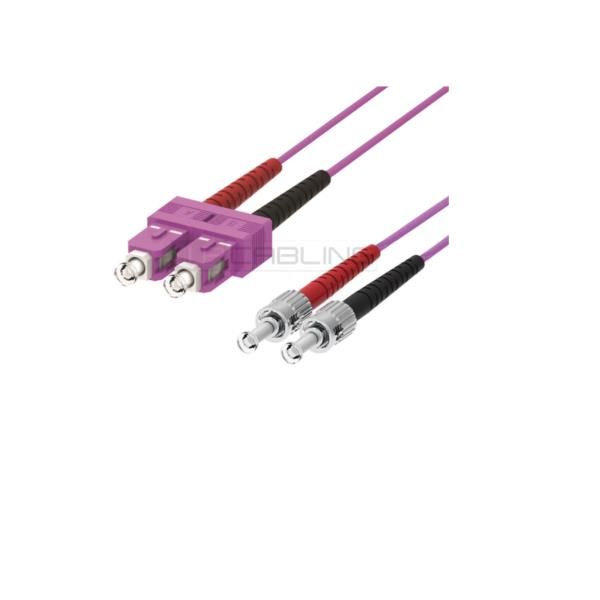 WP EUROPE PATCH 2FO OM4 ST/SC VIOLA 1M