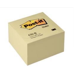 Foglietti riposizionabili Post-it® Notes Cubo 76x76 mm 450 ff Giallo Canary™ 63…