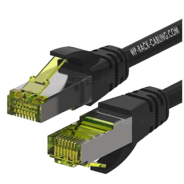 WP EUROPE PATCH S/FTP CAT.6A LSHF NERO 0.5M