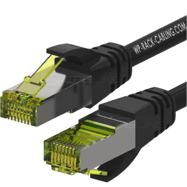 WP EUROPE PATCH S/FTP CAT.6A LSHF NERO 3M
