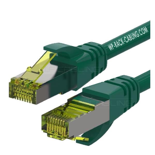 WP EUROPE PATCH S/FTP CAT.6A LSHF VERDE 2M