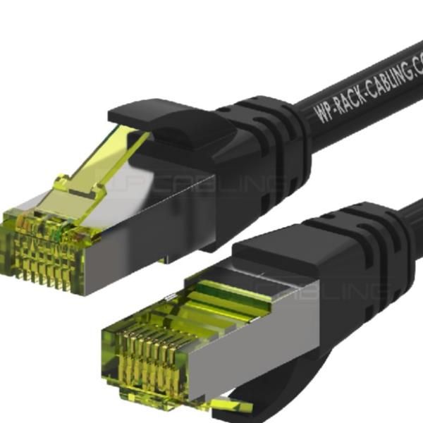 WP EUROPE PATCH U/UTP CAT.6A LSHF NERO 0.2M