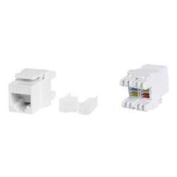 WP EUROPE PRESA RJ45U CAT.6A 180 GRADI BIA