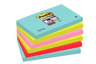 Foglietti riposizionabili Post-it® Super-Sticky Cosmic 76x127mm assortiti conf.…