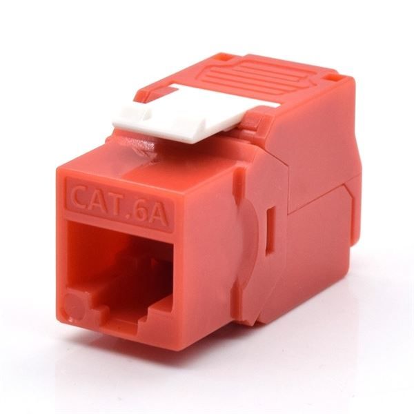WP EUROPE PRESA RJ45U CAT.6A ROSSO