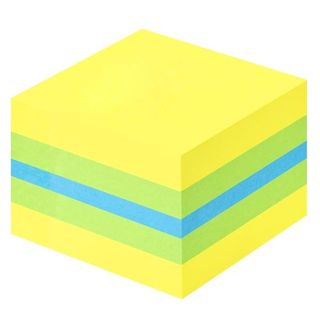 Foglietti riposizionabili colorati Post-it® Notes Minicubo 51x51 mm assortiti -…