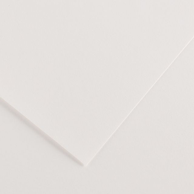 Foglio Colorline - 70x100 cm - 220 gr - bianco - Canson
