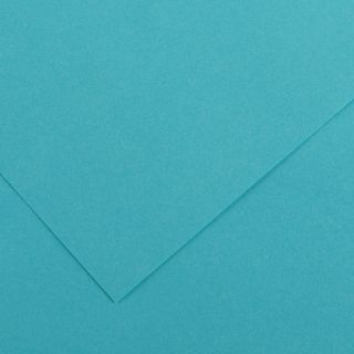 Foglio Colorline - 70x100 cm - 220 gr - blu turchese - Canson