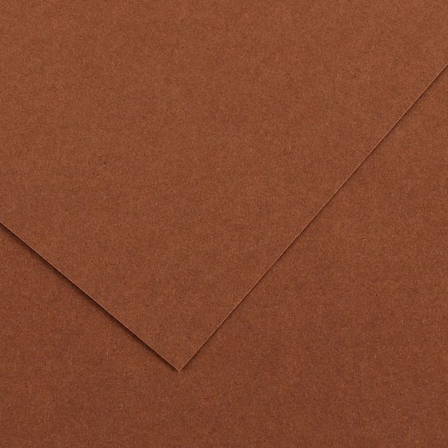 Foglio Colorline - 70x100 cm - 220 gr - cioccolato - Canson