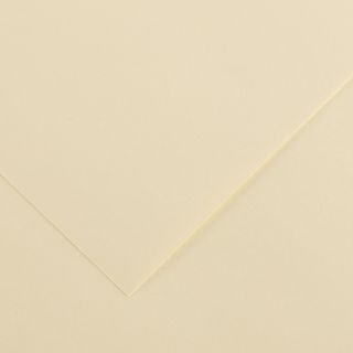 Foglio Colorline - 70x100 cm - 220 gr - crema - Canson