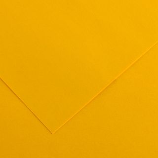 Foglio Colorline - 70x100 cm - 220 gr - giallo oro - Canson