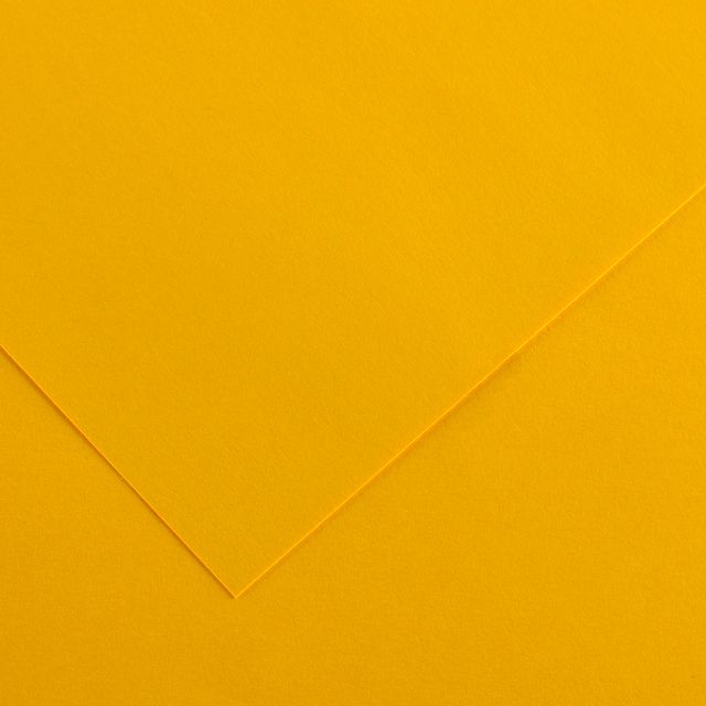 Foglio Colorline - 70x100 cm - 220 gr - giallo oro - Canson