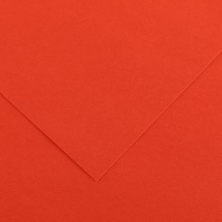 Foglio Colorline - 70x100 cm - 220 gr - rosso vivo - Canson