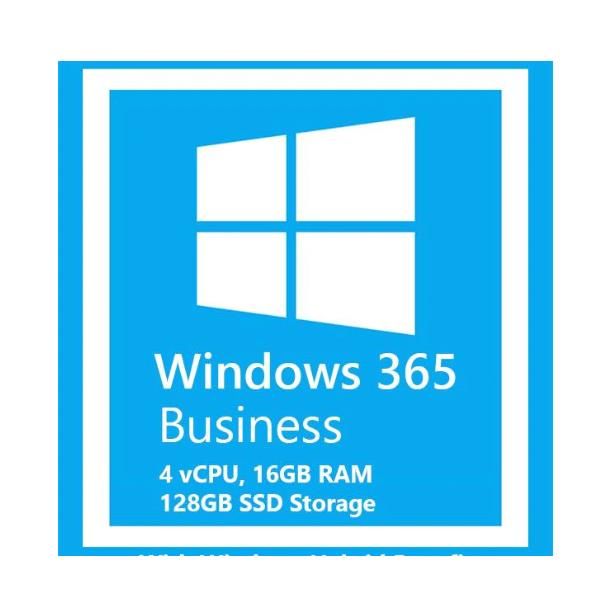 Windows 365 Business 4 vCPU 16 GB 128 GB - Impegno annuale pagamento annuale