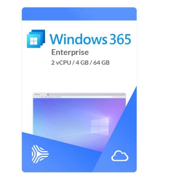 Windows 365 Enterprise 2 vCPU 4 GB 64 GB - Impegno annuale pagamento annuale