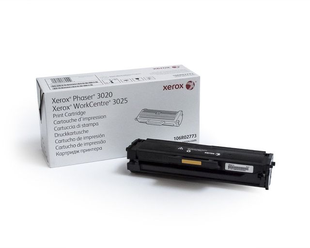 XEROX toner nero 1.500 pagine A4 per WorkCentre 3020/3025 [106R02773]
