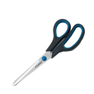 Forbici Comfort Grip - 20 cm - lama in acciaio inox - impugnatura asimmetrica -…